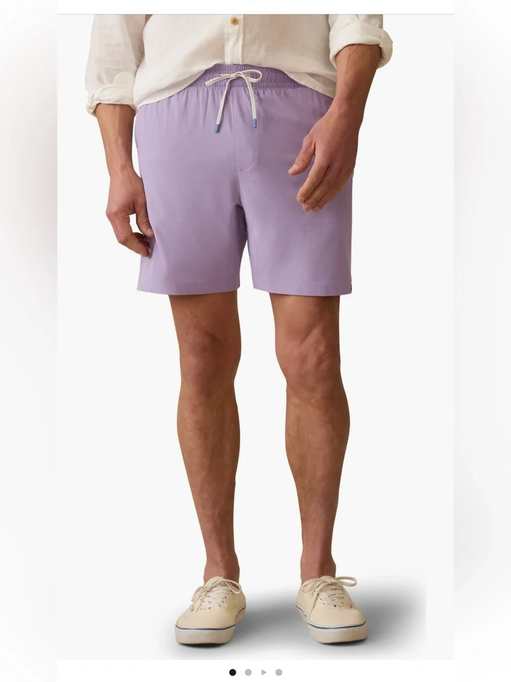 Faherty Shorelite Active Swim Shorts trunks  Seaside Iris purple XXL NWT